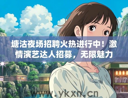 塘沽夜场招聘火热进行中！激情演艺达人招募，无限魅力舞台等你演绎！